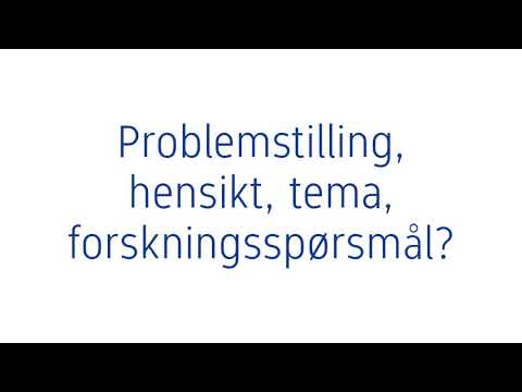 Video: Hva er definisjonen på forstyrrende utvalg?