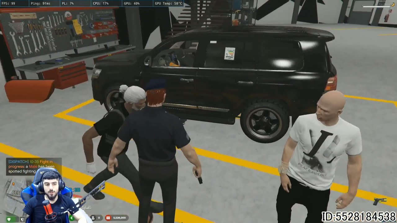 ئەبێست لە ناو لایڤی gta جوێنی پێ دەدەن بزانە هەڵوێستی چۆنە بەرام بەر ئەوکەسەی جوێنی پێدا#abestgaming