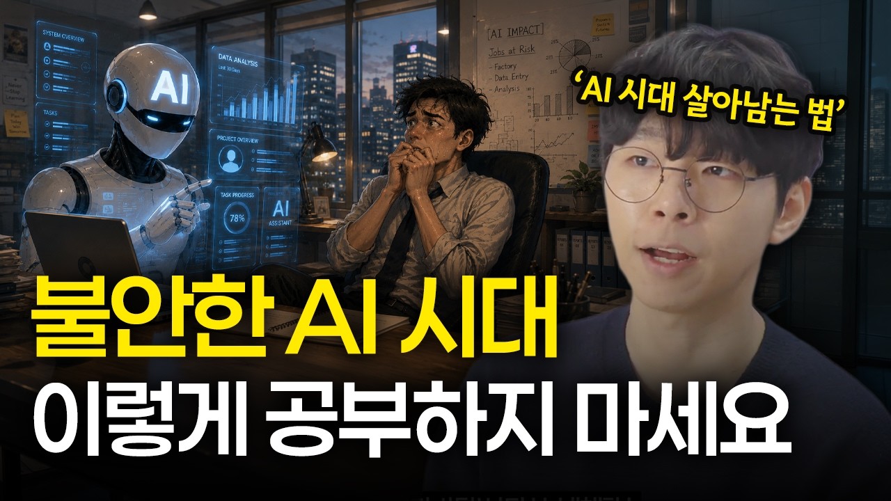 AI 시대, 불안할수록 이렇게 공부하시면 안 됩니다