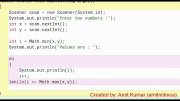 Tutorial  21 Loop Control Structure in Java - II (BLUEJ FOR 9th)