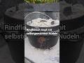 Dutch Oven Rindfleisch-Topf mit selbstgemachten Nudeln #dutchoven #essen #rezept #outdoorcooking