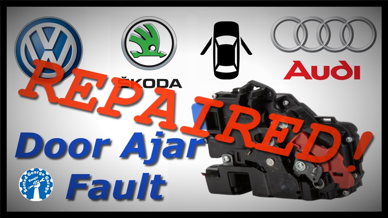 VW Audi Skoda Door Open Fault - Micro Switch Fix