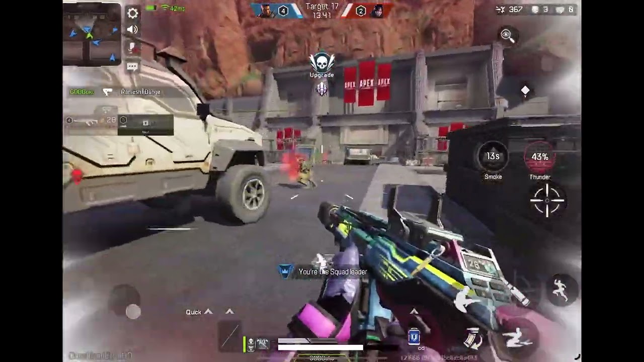 Apex Legends Mobile gameplay on Ipad Air 5