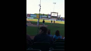 LI Ducks 6/15/12: first pitch
