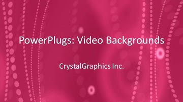 PowerPlugs: Video Backgrounds for PowerPoint -- Abstract-netm-920