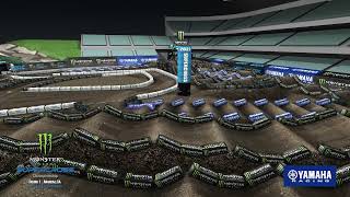 Yamaha Animated Track Map - Anaheim 1 2022