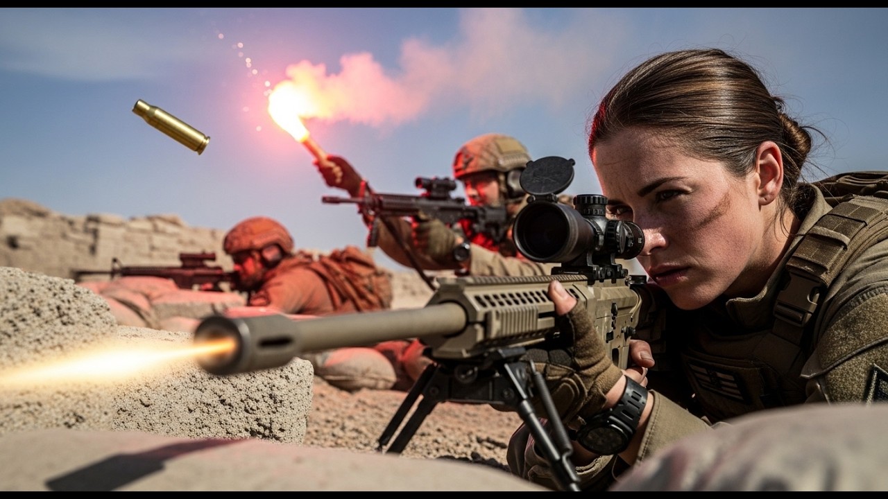 SEALs Fired a Distress Flare — Then a Female Sniper Took Out the Ambush in Just Five Shots