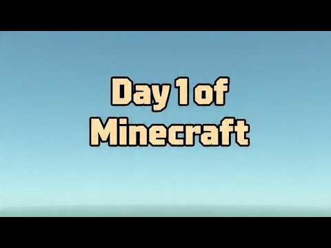 Minecraft Java edition day 1 episode make sure to like and subscribe ...