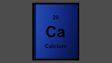 Calcium atom in blender