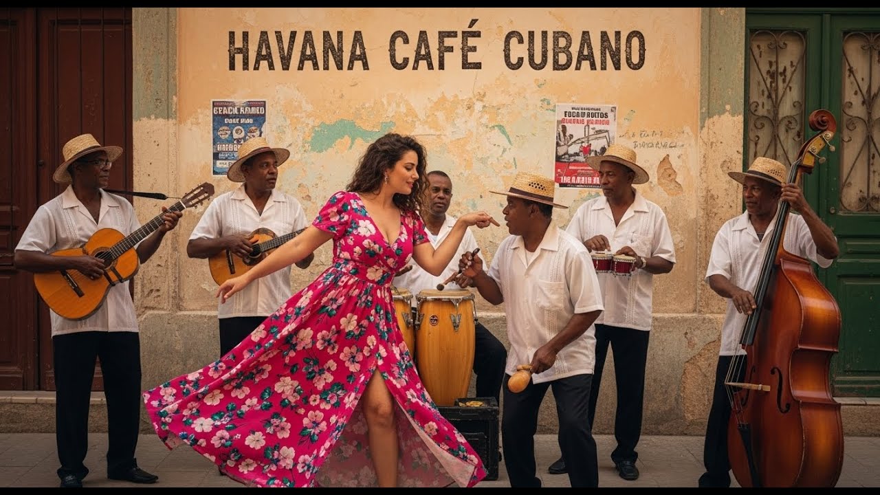 Café Cubano Music 🎹: Caribbean Café Nights & Gentle Piano Jazz • mix77