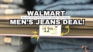 Mens Denim Jeans under $20! | Walmart George Brand | Mens Fashion Finds | YouTube Shopping