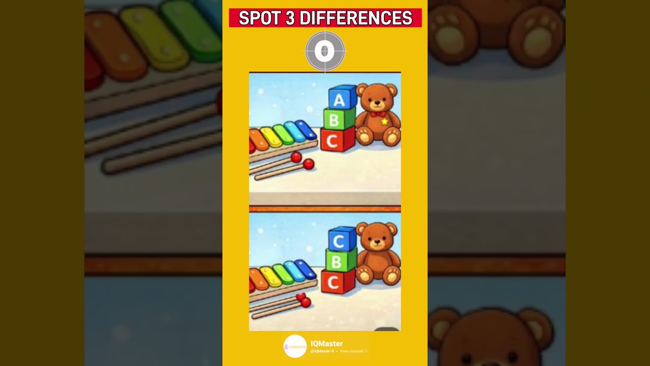 Can u solve the Impossible Puzzle ? Spot the difference? 