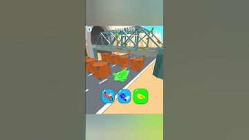 Shape Shifting 2 GAMEPLAY Level No - 1555 Walkthrough - New Update Car Racing #ShapeShifting #shorts