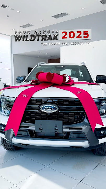 Ford Ranger Wildtrak 2025 | Aboslute Black Color