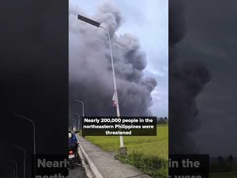 U.S. Denies Iranian Claim, Volcanic Eruption in the Philippines, and Truck Struck by Plane #shorts