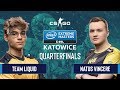 CS:GO - Natus Vincere vs. Team Liquid [Mirage]  Map 2 - Quarterfinals - IEM Katowice 2020