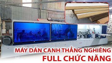 Máy Dán Cạnh Thẳng Nghiêng Tự Động Full Chức Năng| Máy Dán Cạnh Nghiêng, Máy Dán Cạnh Vát - SM 450DT