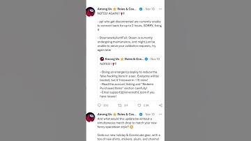 Among Us Nieuw Update Server Lost-probleem is opgelost #shorts