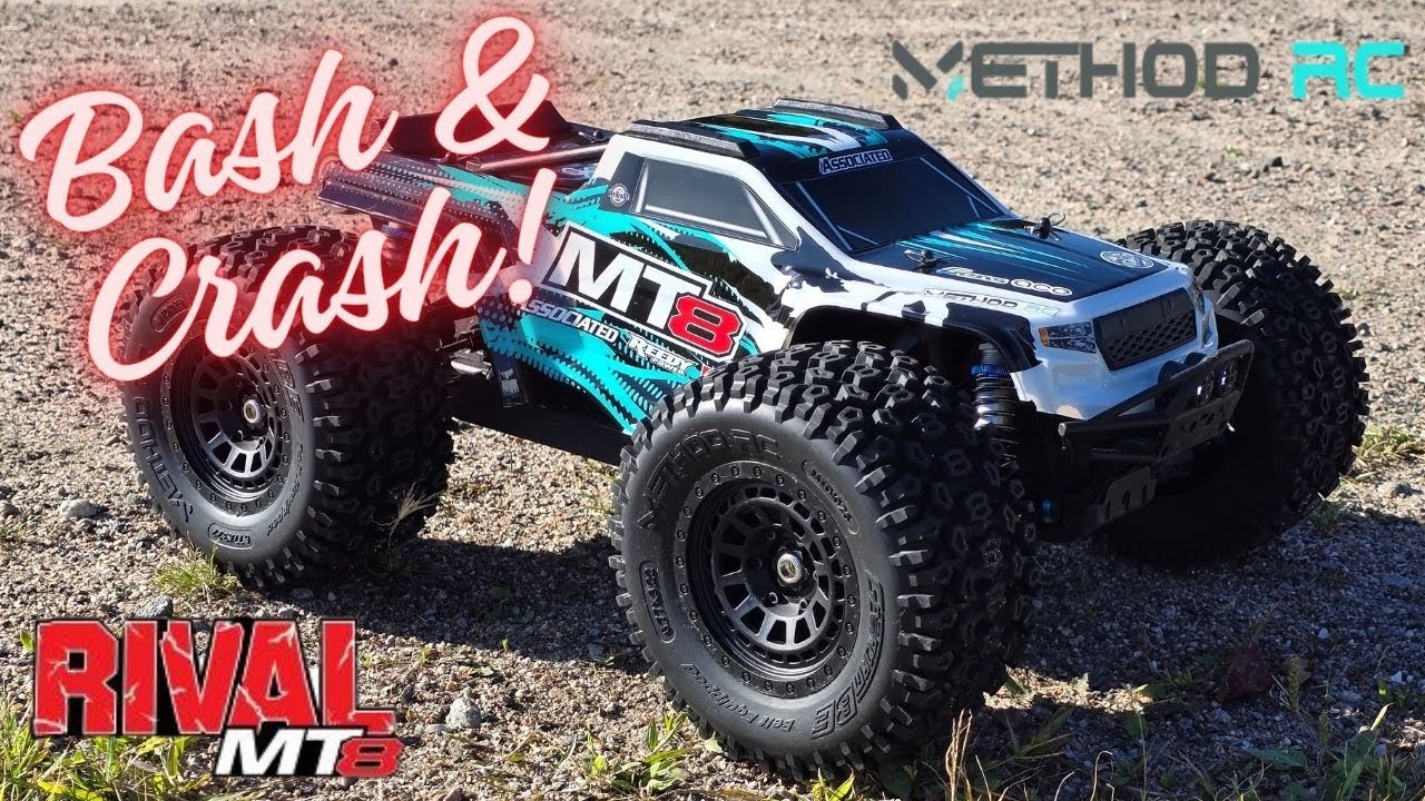 Team Associated Rival MT8 Bash - On Method RC Geoforms - YouTube