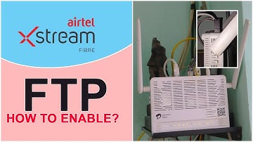 Airtel Xstream Zyxel Router Enable FTP Server |Airtel Xstream FTP | #airtelxstream  #techathome