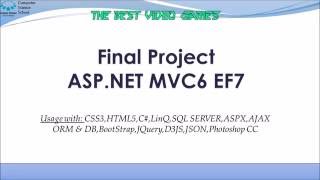 Final Project - The Best Video Games | ASP.NET MVC6 EF7 Project Wealth