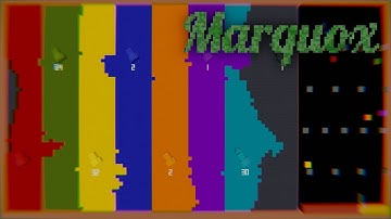 Minecraft Marble Race - 8x1 Multiply or Release [60FPS/UHD/4K] | MARQUOX