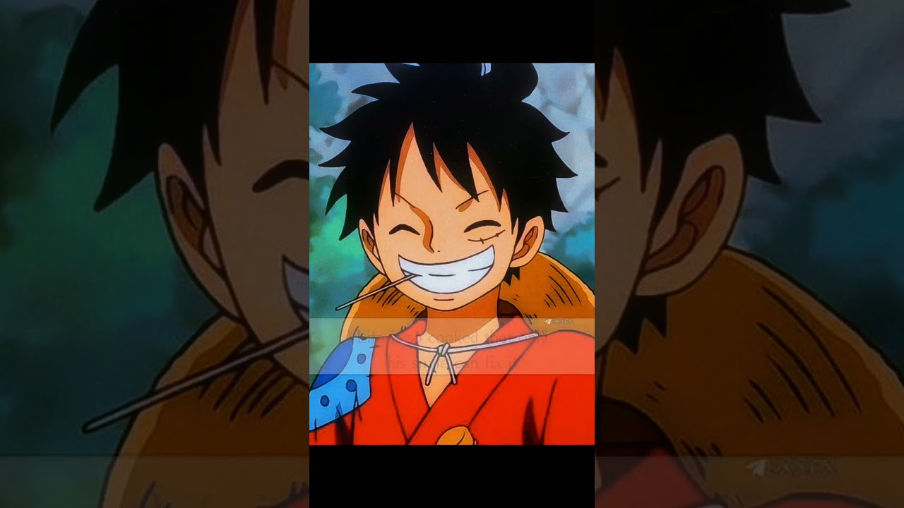 Luffy's smile would always make my day better #luffy #onepiece  #anime
