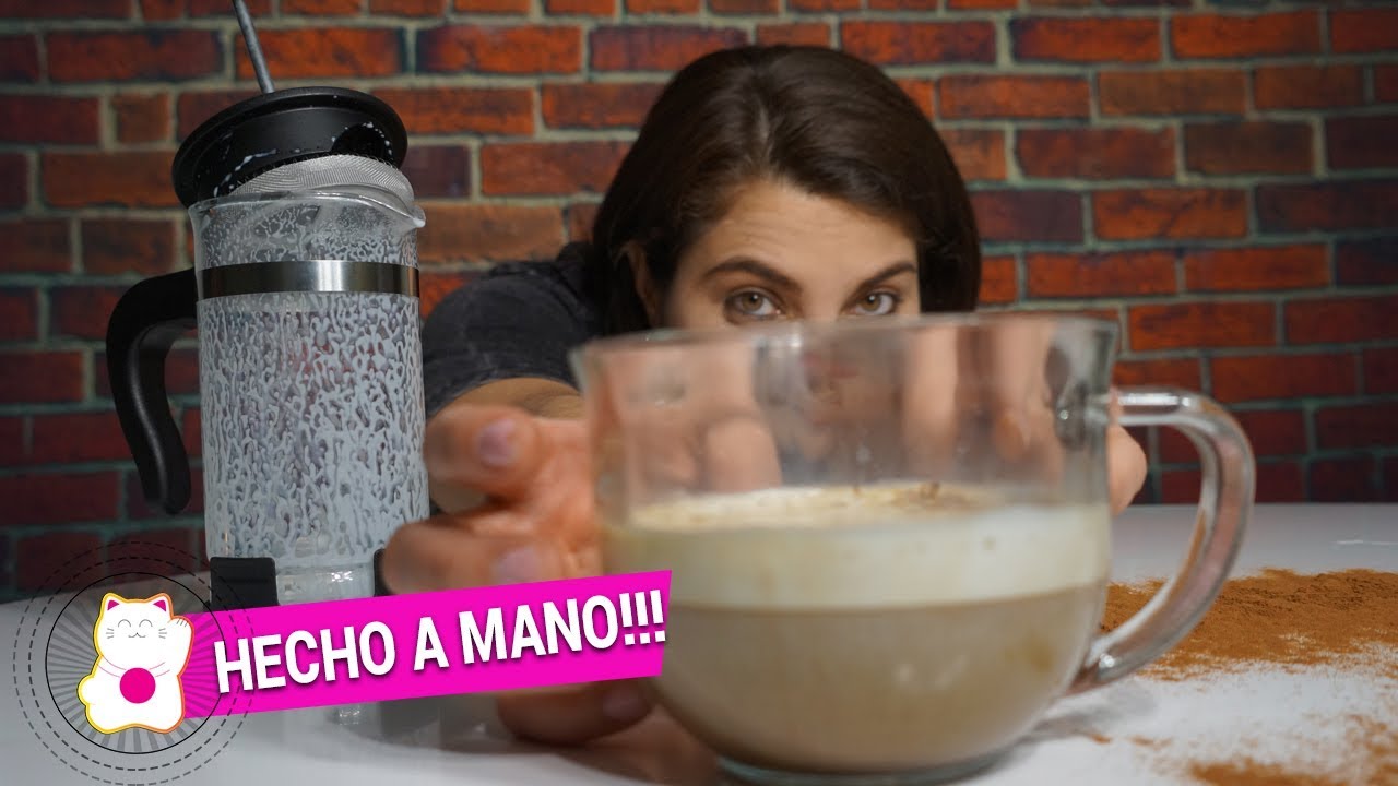 Cómo hacer espuma de leche sin vaporizador en casa