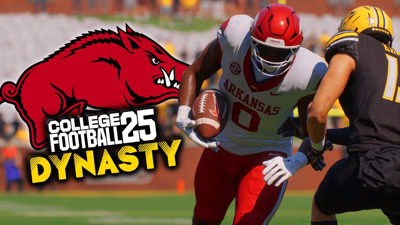 It Comes Down To This | College Football 25 Arkansas Dynasty - YouTube