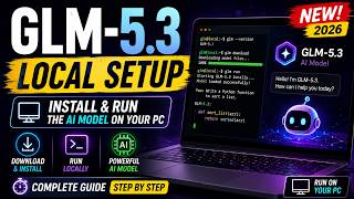 GLM‑5.3 Local Setup (2026) | Install & Run the AI Model on Your PC