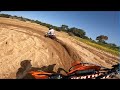 KTM 350 EXCF vs Beta 300 RR Racing Enduro Cross Test (Sand Track) אנדורו במאגר קיסריה הקפה אחרי נוף