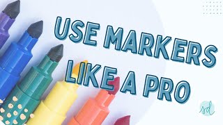 Simple Crayola Marker Techniques for Student Artists