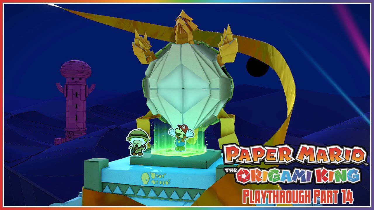 Paper Mario The Origami King Playthrough Part 14 Unlock the Temple