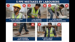 5 PPE Mistakes Workers Make 1