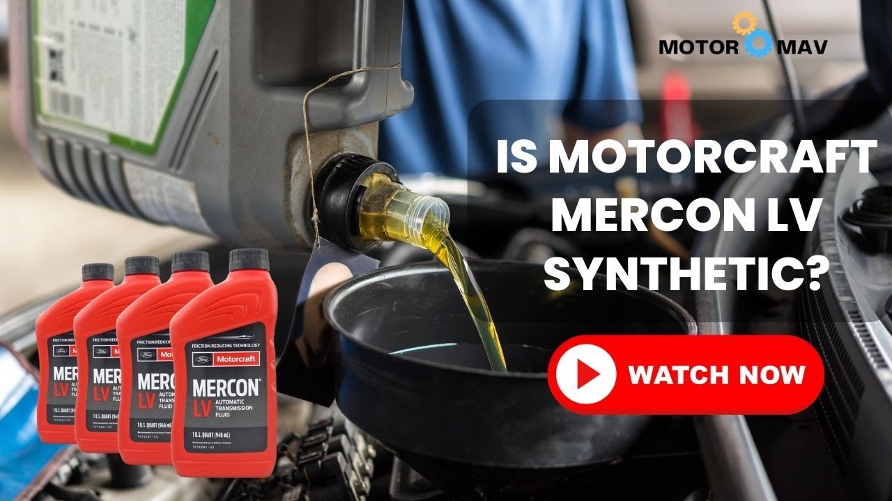 Motorcraft Synthetic Automatic Transmission Fluid Mercon LV 1