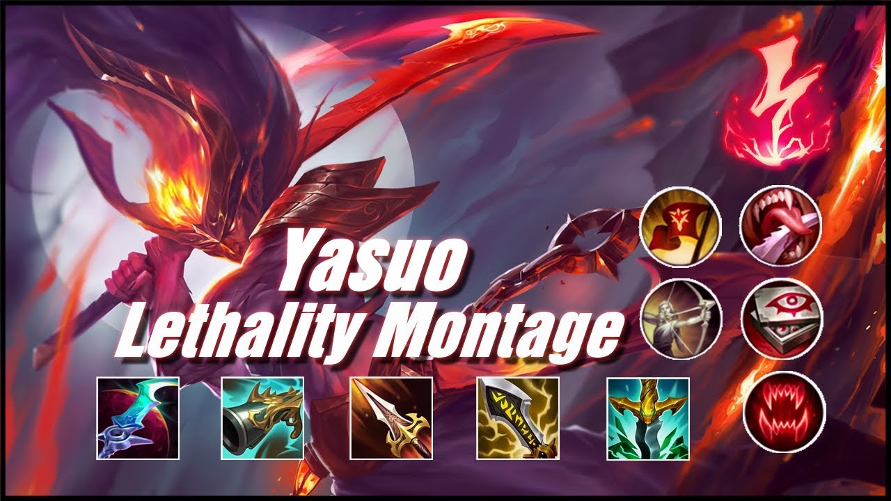 Lethality Yasuo Montage #2 - Oneshot Yasuo Build Season - League Of Best Yasuo Plays 2020 - YouTube