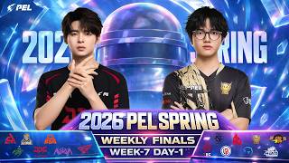 LIVE  | 2026 PEL SPRING WEEK 7 | WEEKLY FINALS D1