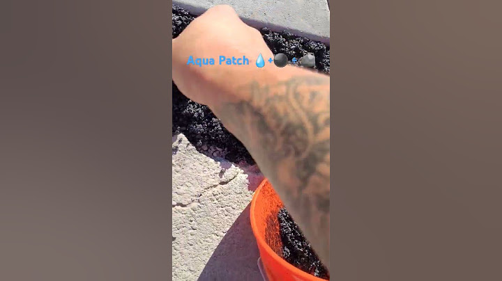 Aqua Patch Asphalt Repair #diy #asphalt #aquapatch #homerepair