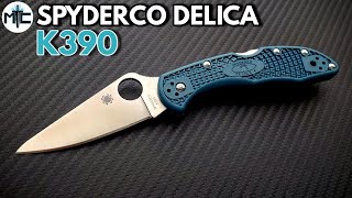 Spyderco Delica K390 Steel - Overview