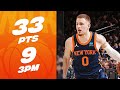 Donte divincenzo couldnt miss at msg  33 pts 9 threes  january 30 2024