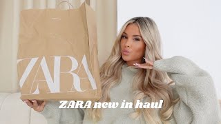 ZARA new in haul | spring outfits and holiday inspo