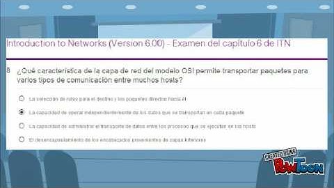 Introduction to Networks (version 6.00) - Examen del capítulo 6 de ITN 2017