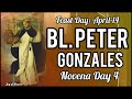 APRIL 14 SAINT PETER GONZALEZ