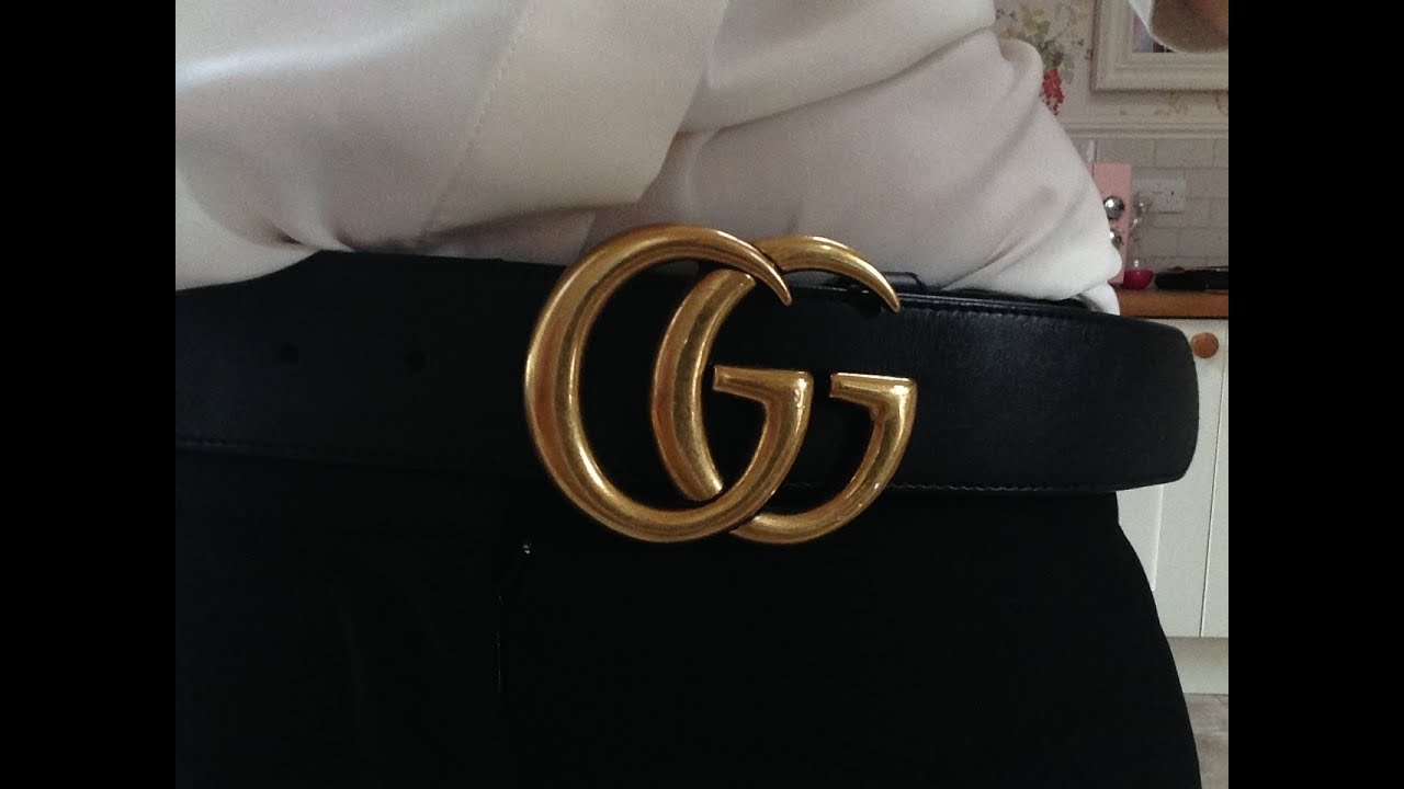 A honest useful guide for buying the right size Gucci marmont gg belt size guide - YouTube