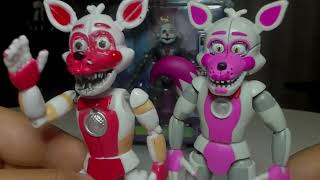 JAZWARES WORLD OF FNAF SISTER LOCATION REVIEW!!