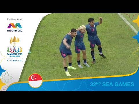 Thailand 3-1 Singapore | Football - Men&#39;s Group Stage Match Highlights | SEA Games Cambodia 2023