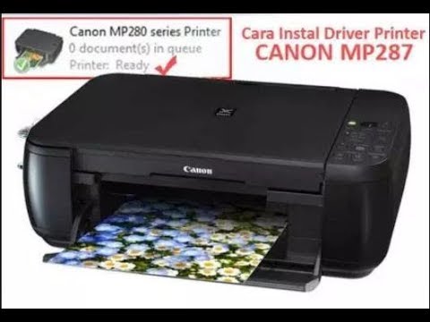 Cara Instal Printer Canon MP287 Tanpa CD DRIVER Install the Canon MP287 printer application. 