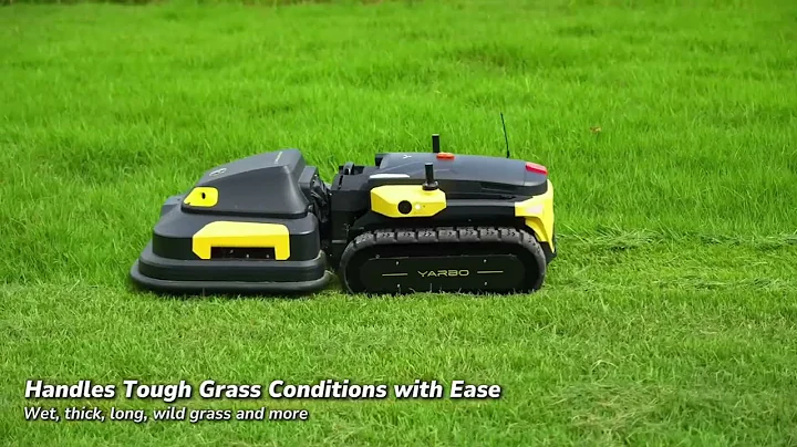 This Robot Mower Destroys Tall, Wet, & Wild Grass | Meet Yarbo Lawn Mower Pro