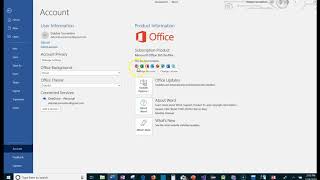 Microsoft Office Versions - 365, 2016 and 2019