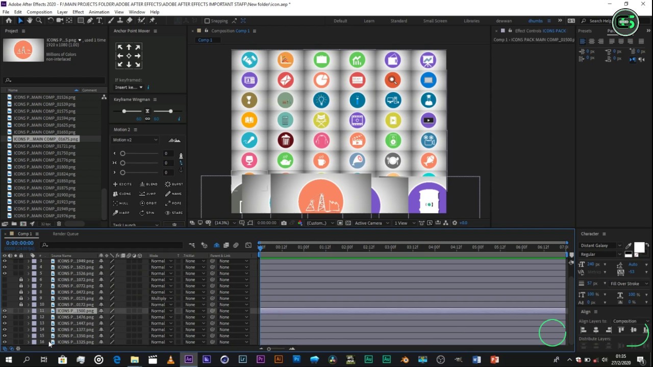THE SHY OPTION - HOW TO WORK WITH MULTIPLE LAYERS IN AFTER EFFECTS ...